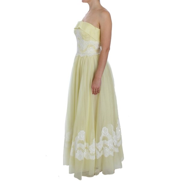 white silk maxi