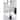 Signature Design by Ashley Caramont White/Black Accent Table - 10"W x 10"D x 27"H