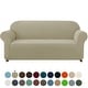 preview thumbnail 36 of 93, Subrtex Stretch Loveseat Slipcover 1 Piece Spandex Furniture Protector Sand