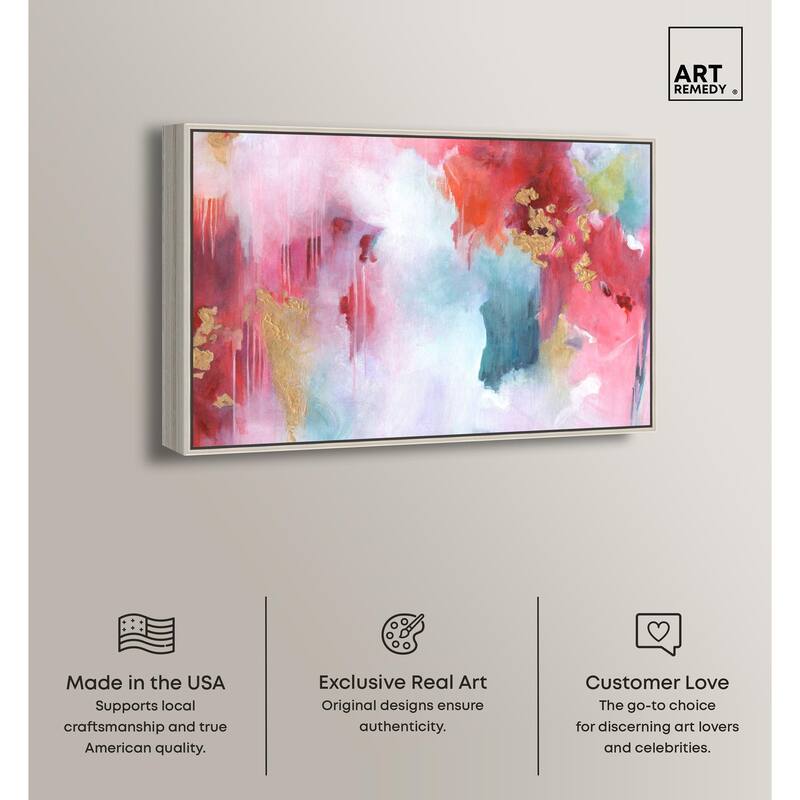 Rolling in Love Canvas by Art Remedy