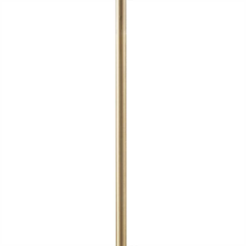 Helena 6-Light Frosted Glass Globe Linear Chandelier for living room,bedroom,and dining room
