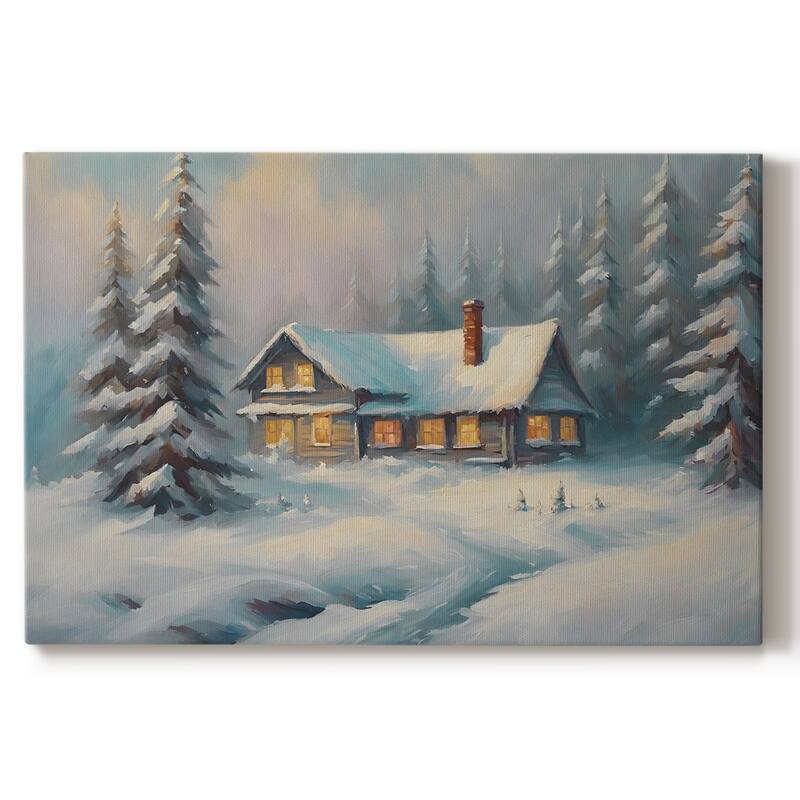 Vintage Landscape -CLXXX -Gallery Wrapped Canvas