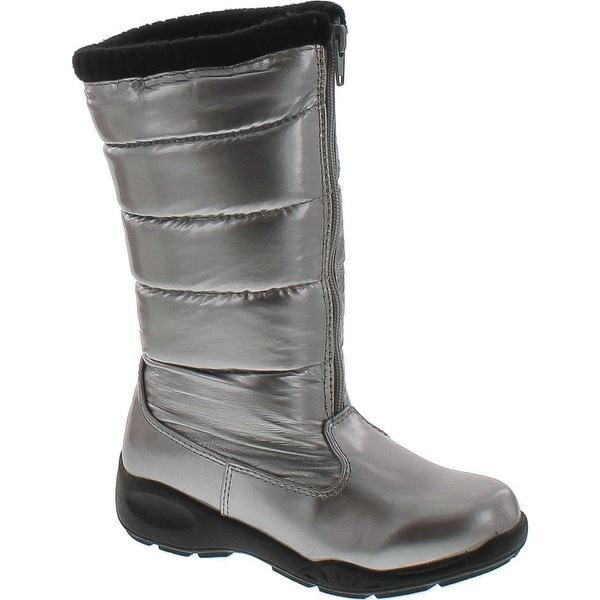 Shop Tundra Womens Puffy Tall Waterproof Winter Boots Overstock 14948084