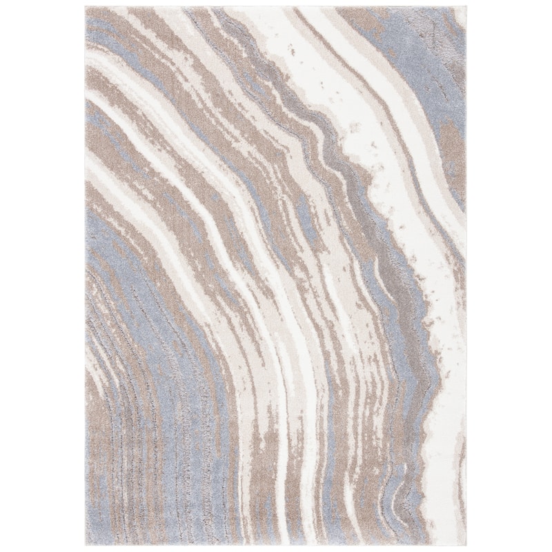 SAFAVIEH Cyrus Shag Gabrielle Abstract 1-inch Thick Rug