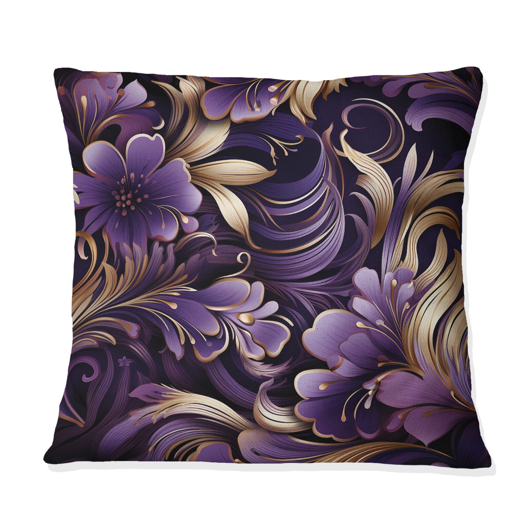 Purple Glam Throw Pillows Bed Bath Beyond