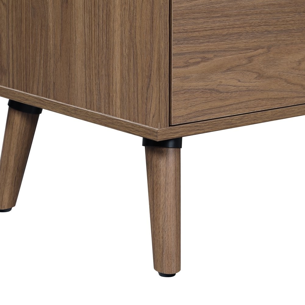 Modern 6 Drawer Dresser, Bedroom, Brown Walnut - none - Bed Bath & Beyond -  38000082