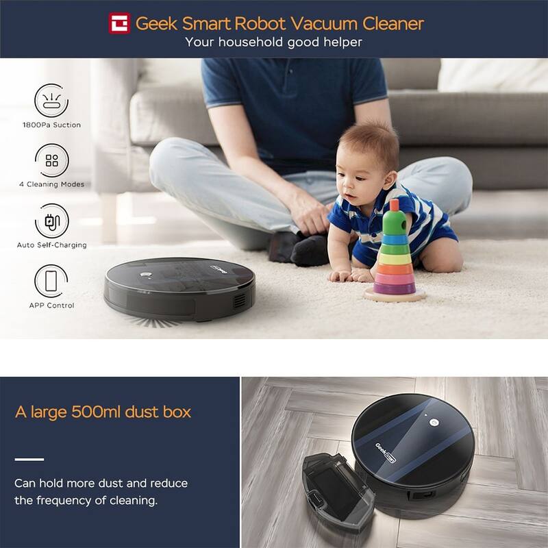 Robot G6 Wi-Fi / APP Connected Multi-Surface Cleaning Vacuum
