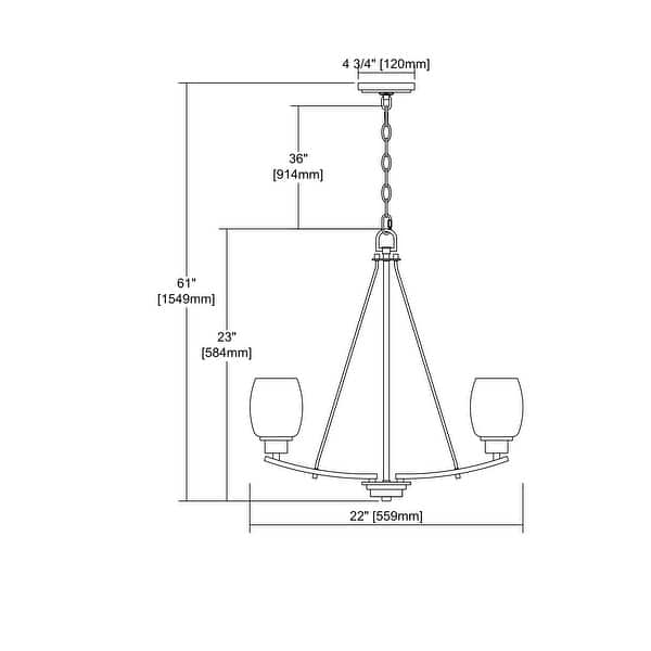 Elk Home Casual Mission Brushed Nickel With Opal Glass Chandelier