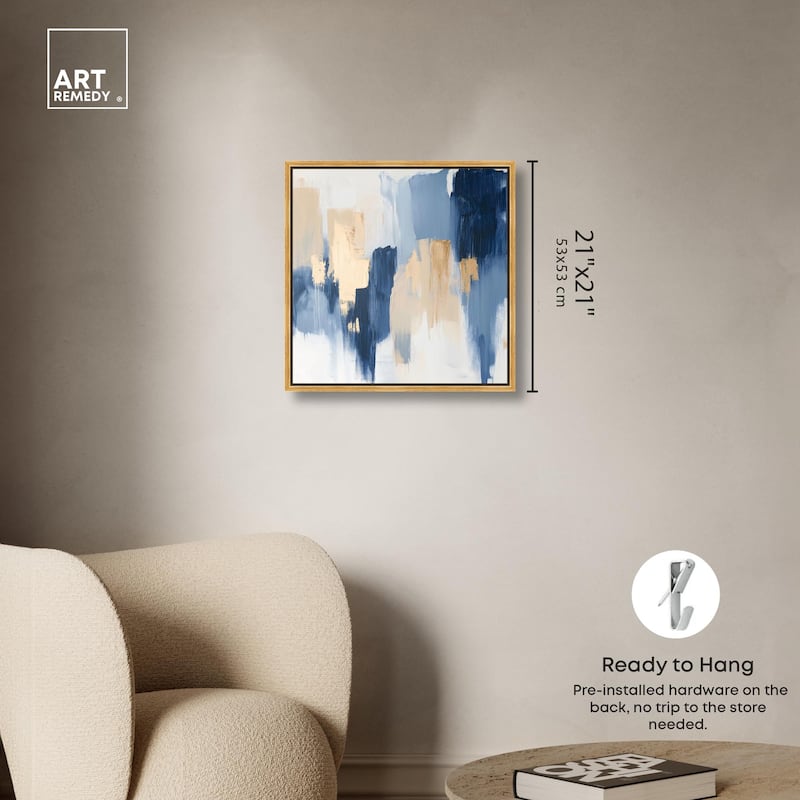 Soothing Hues I Canvas by Art Remedy