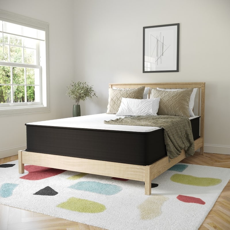 Premium Foam and Pocket Spring Hybrid Mattress in a Box - Queen