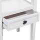 preview thumbnail 30 of 56, Brown Wood Storage Bench with Upholstered Seat - 42 x 15 x 20