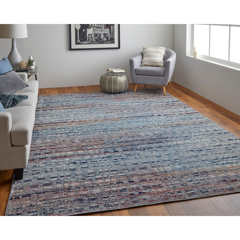 Adelmo Power Loomed Contemporary Area Rug