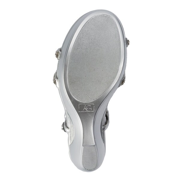 andrew geller womens allisandra wedge sandals