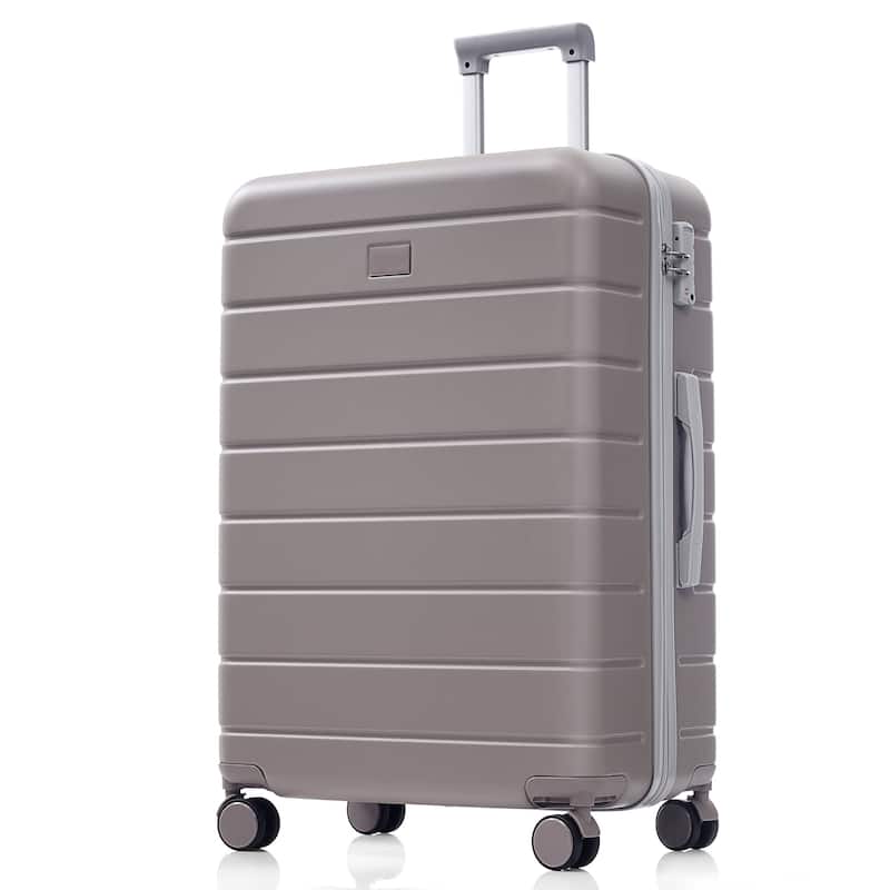 Premium ABS Travel Luggage Set, 3-Piece TSA Lock Suitcase Ensemble with 20, 24, and 28 Inch Sizes with 360°Spinner Wheels