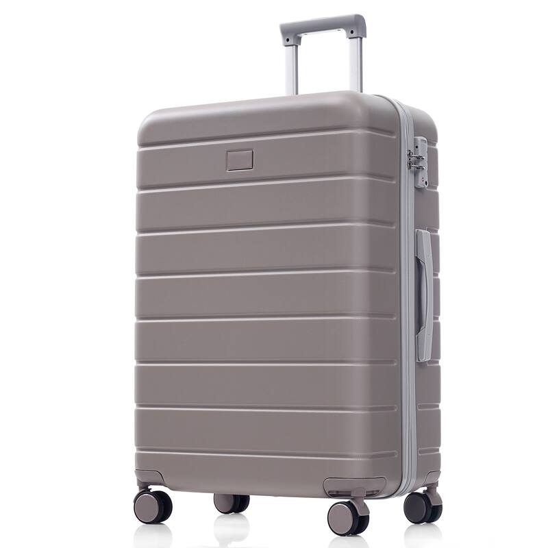 Premium ABS Travel Luggage Set,Three-Piece TSA Lock Suitcase Ensemble