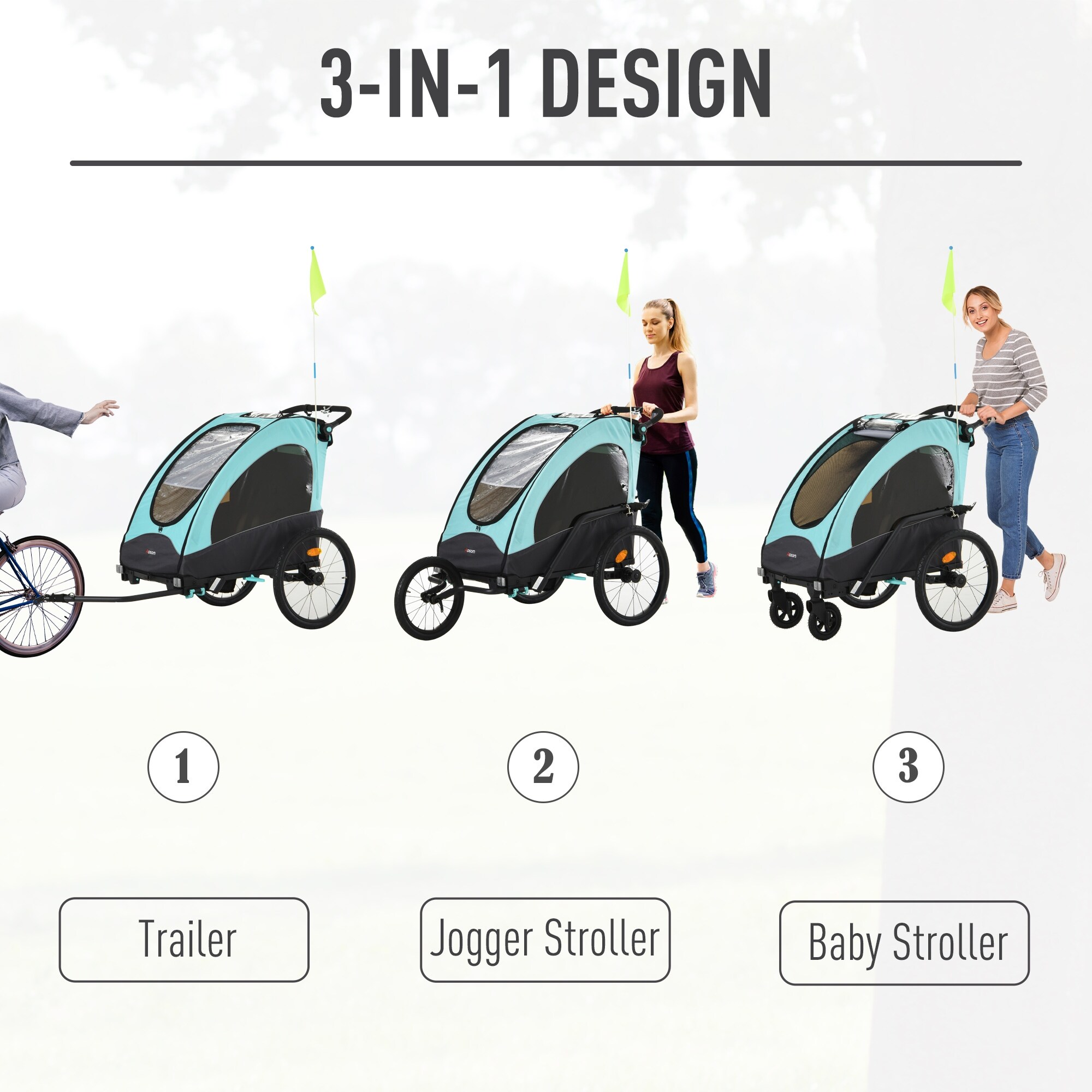 Baby hotsell jogger trailer