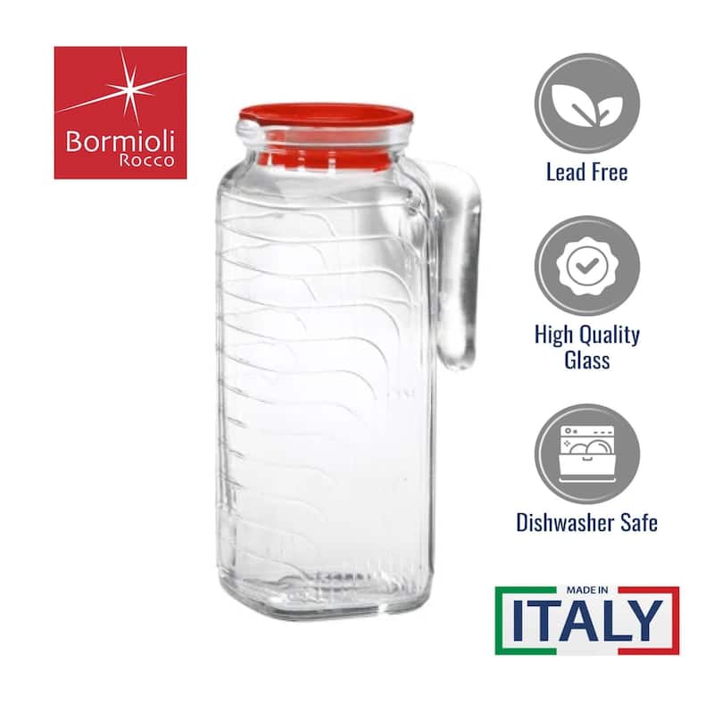 Bormioli Rocco Set of 2 Gelo Jugs