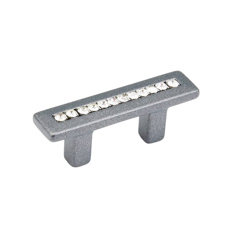 Schaub and Company SkyeVale 1-1/4" Center to Center Luxury Glam - Milano Silver