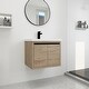 preview thumbnail 2 of 34, 24 inch Plywood Freestanding Bathroom Vanity Set with Integrated Resin Sink