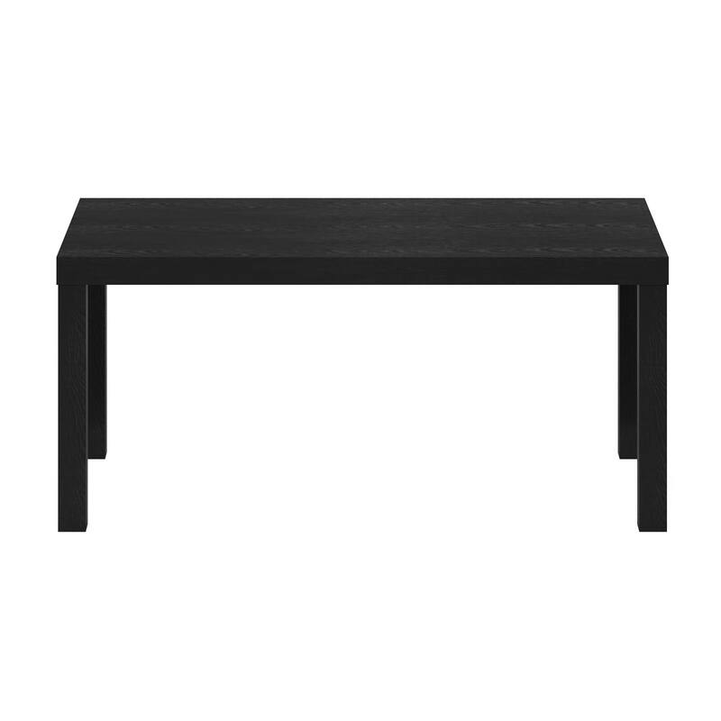 Furinno Classic Simple Coffee Table for Living Room, Black