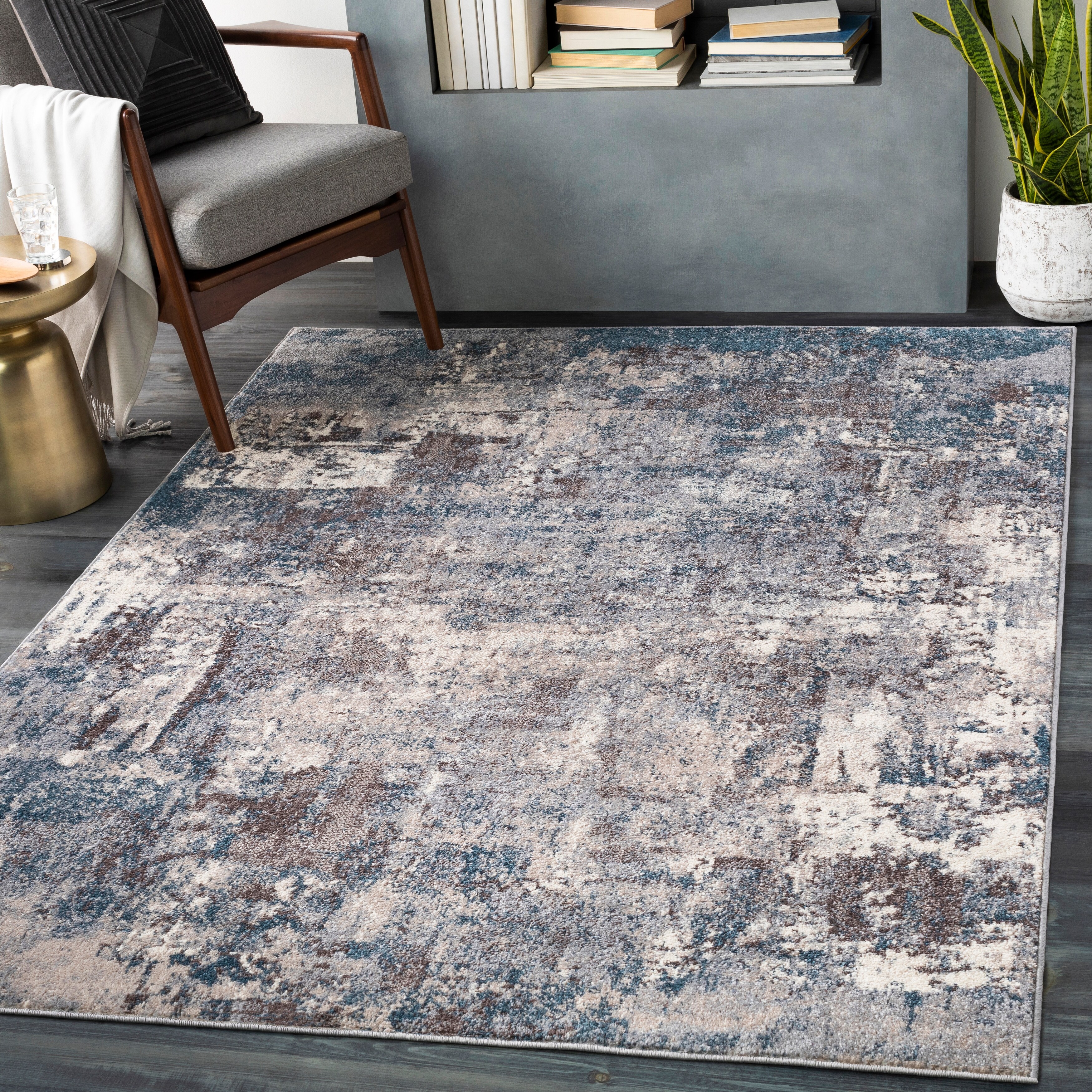 Shop Asuman Modern Abstract Area Rug On Sale Overstock 28528536