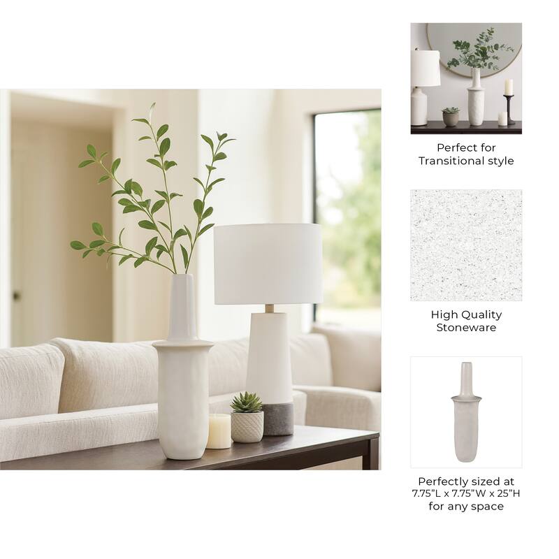 Ceramic Vase Sculptural Modern Contemporary Decorative Design