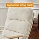 preview thumbnail 3 of 16, Modern Teddy Gliding Rocking Chair for Nursery, Living Room, Bedroom