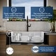 preview thumbnail 9 of 55, Karran Drop-In Quartz Composite 1-Hole Single Bowl Kitchen Sink - 33" x 22" x 9"