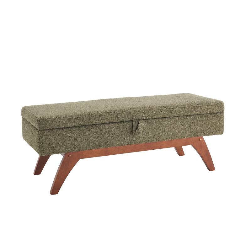 Upholstered storage Bench