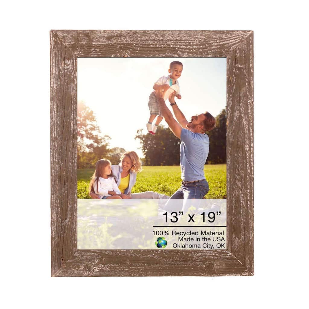 13x19 Rustic Espresso Picture Frame