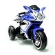 preview thumbnail 29 of 36, Light-Up Wheels 6V Ride-On Motorcycle for Toddlers with Music & MP3 Connectivity Blue