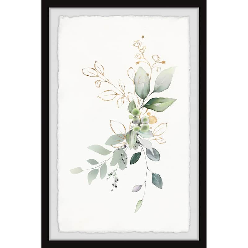 'Bloom With Grace' Framed Painting Print