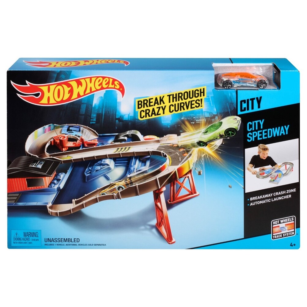 hot wheels speedway track set