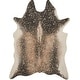 preview thumbnail 3 of 5, Alexander Home Clayton Faux Cowhide Area Rug