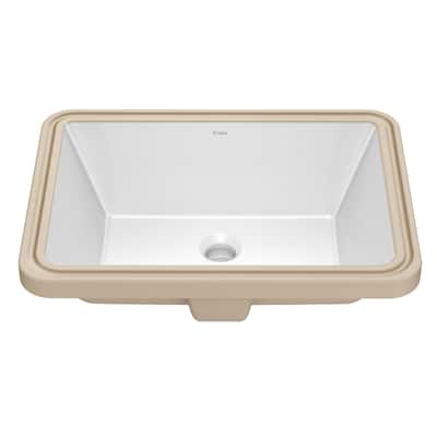 Kraus KCU-244 Elavo 20-1/4" Rectangular Vitreous China Undermount