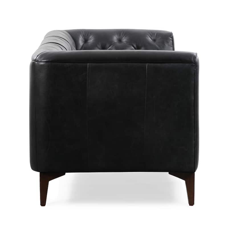Poly & Bark Essex 89" Sofa - Full Grain Genuine Italian Leather