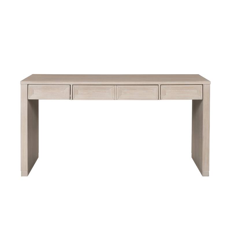 Furniture of America Durem Modern Tawny Brown Writing Desk with Bookcase and File Cabinet Set