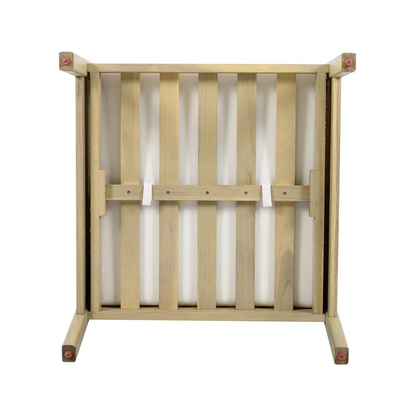 Christopher Knight Home - Outdoor Acacia Wood & PE Wicker Club Chair with Detachable Cushion