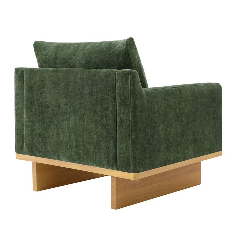 Modern Minimalist Accent Chair by Harper&Bright Designs