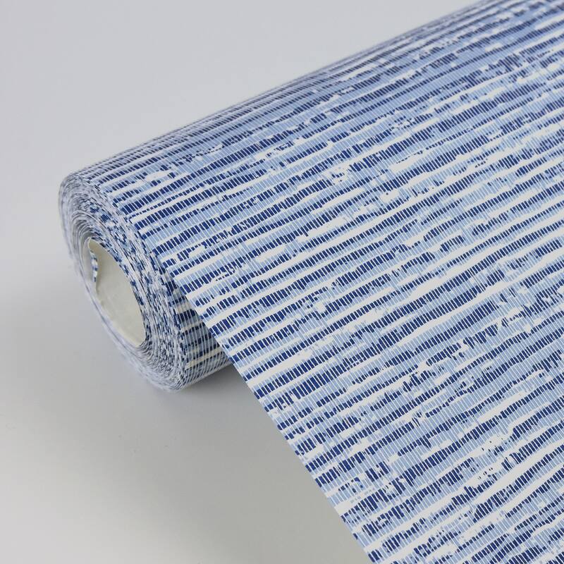 A-Street Prints Vivanta Blue Texture Wallpaper