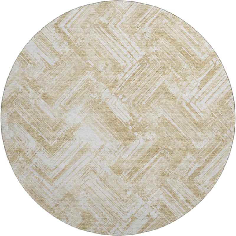 Premium Washable Super Soft Blurred Chevron Mayfield Rug