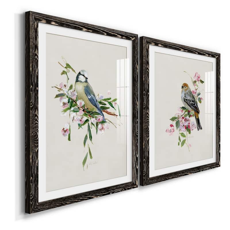 Spring Song Blue Bird-Premium Framed Print - Ready to Hang