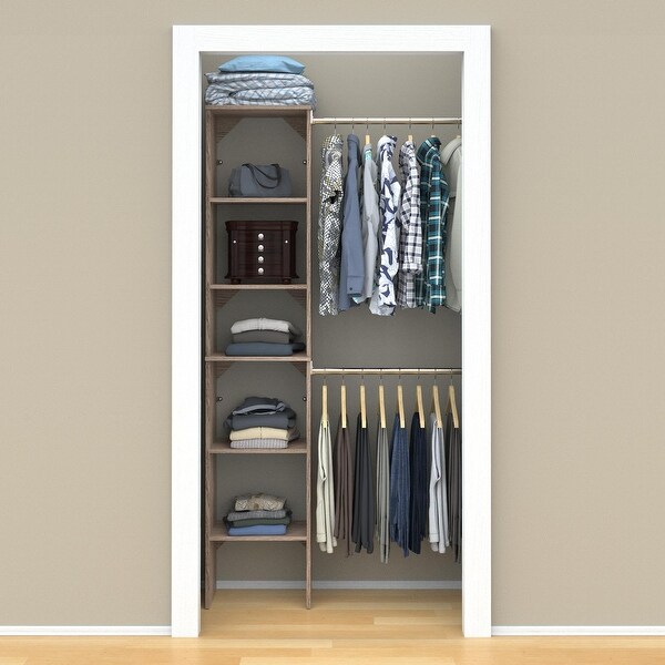 ClosetMaid SuiteSymphony 16-inch Wide Tower Starter Closet