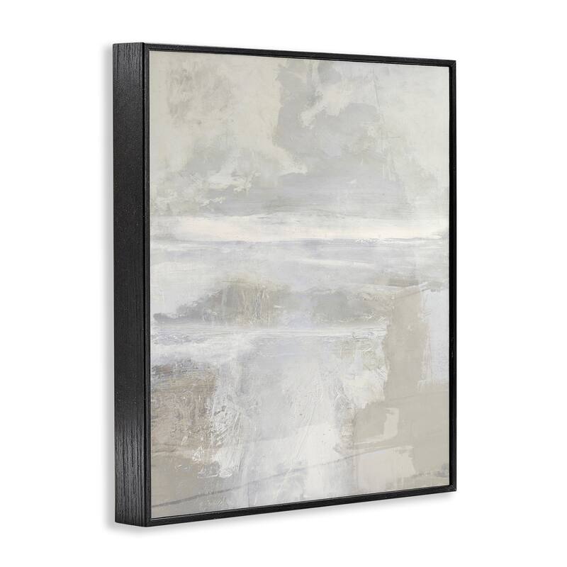 Stupell Muted Beige & Grey Framed Giclee Art Design By Rachel Springer