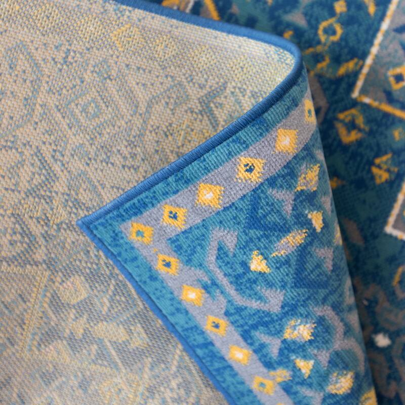 Semih Oriental Medallion Area Rug