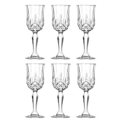 Majestic Gifts Inc. Glass Stemmed Shot Glasses -1.75 Oz. Set of 6 - 1.75