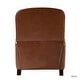 preview thumbnail 40 of 96, Gladis Modern Retro Genuine Leather Recliner with Nailhead Trim Set of 2 by HULALA HOME