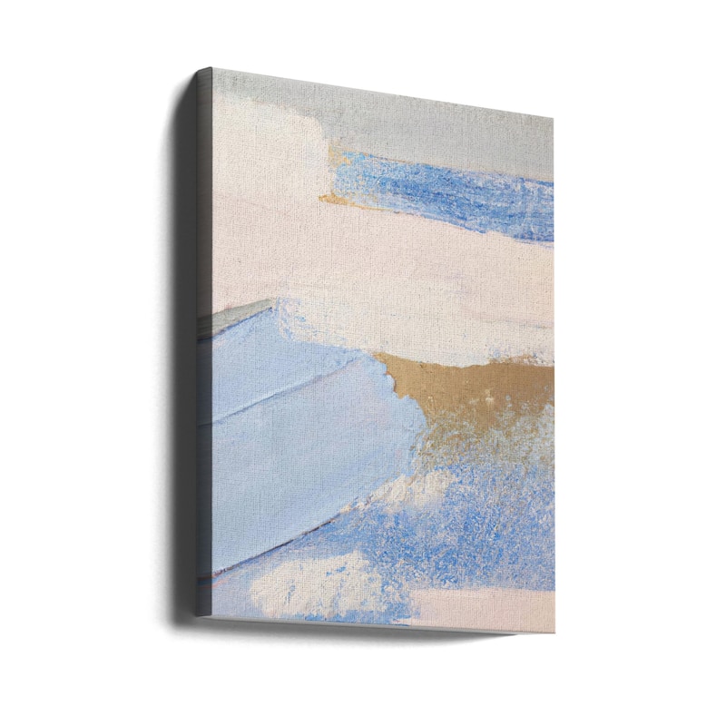 "Brush Strokes 3" Wrapped Canvas Wall Art