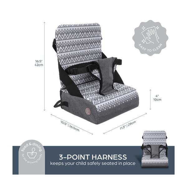 Dreambaby Grab 'N Go Travel Booster Seat, Grey
