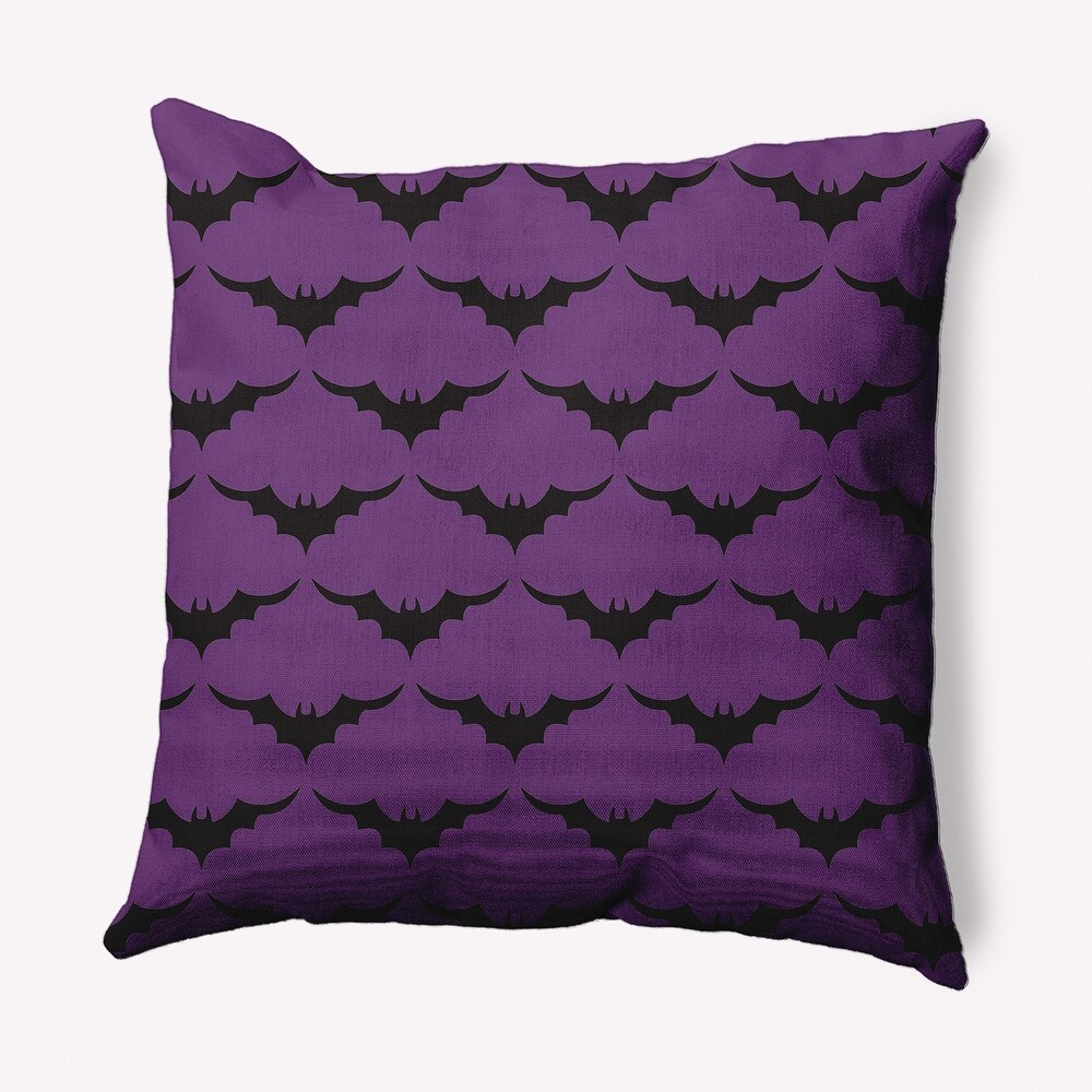 Purple lumbar cushion top